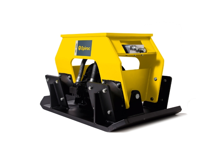 Epiroc HC1050 Pladevibrator (statisk), Maskinbåren