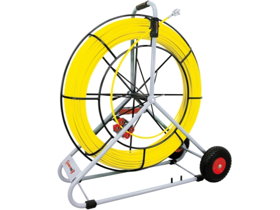 Glasfiber Rørål, Ø11mm x 200m på stativ