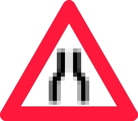 Advarselstavle A43.1, 70 cm