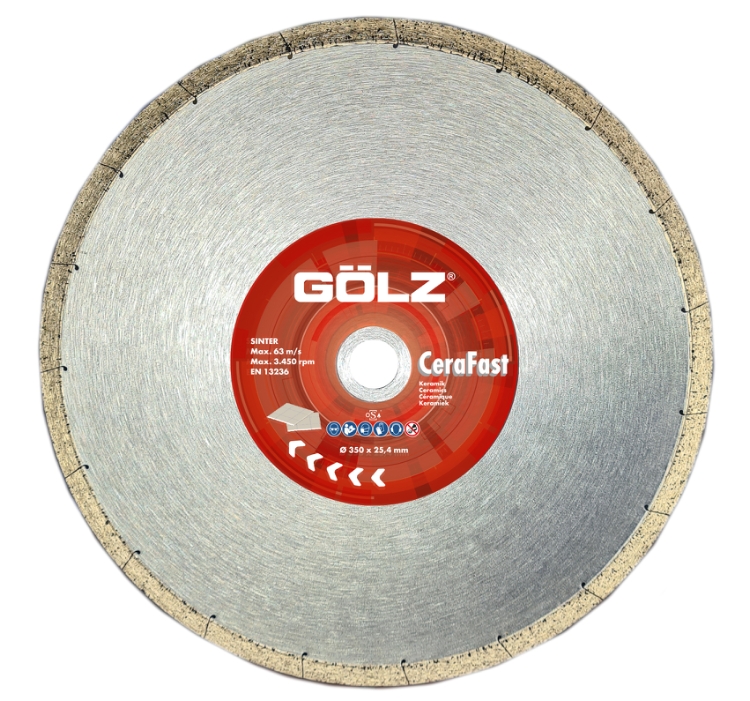 Diamantskive CeraFast 350x25,4mm