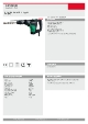 Hikoki DH40MC, Brochure