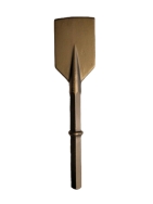 Spademejsel, 25x108 mm, 75x400 mm