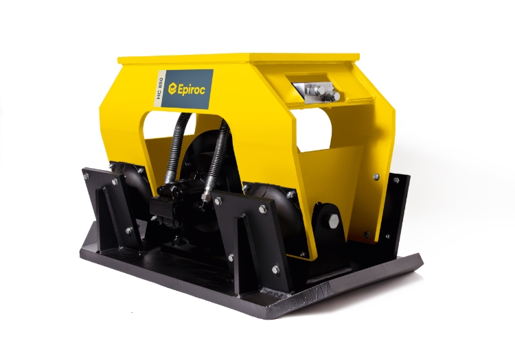 Epiroc HC850 Pladevibrator (360° rotation), Maskinbåren