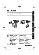 Brochure, Hitachi CF18DSAL