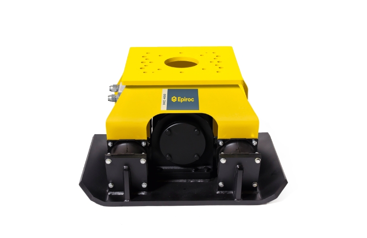 Epiroc HC450 Pladevibrator (360° rotation), Maskinbåren