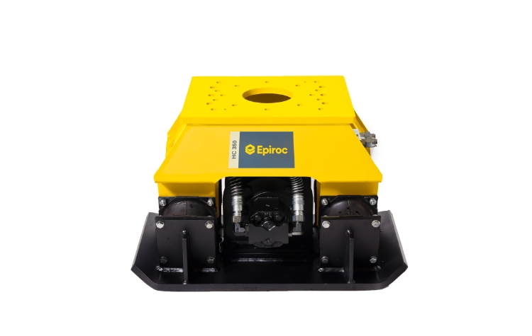 Epiroc HC350 Pladevibrator (statisk), Maskinbåren
