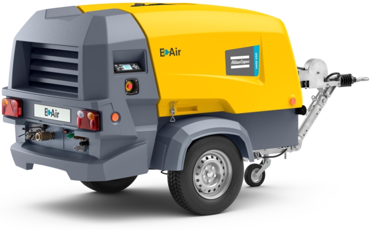 Atlas Copco H450 VSD, Kompressor