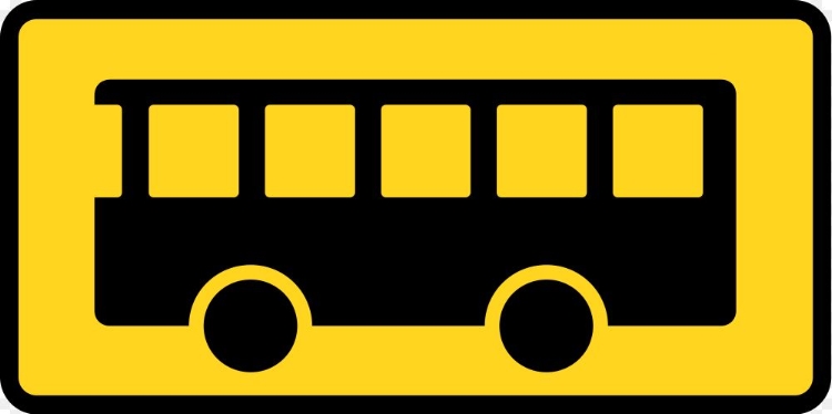 Oplysningstavle E31.1, 30x80 cm