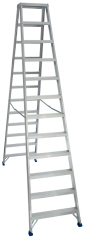 Trappestige Proff 2,80 m, 12 trin, Dobbelt