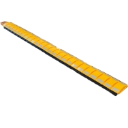 Mobilt vejbump M/gummikant 3 meter