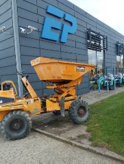 Thwaites 3 Tonne hi/sw, Brugt dumper