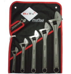 Bato Skiftenøglesæt 4"-15", 6 dele