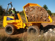 Thwaites 9 Ton, m/drejelig tip