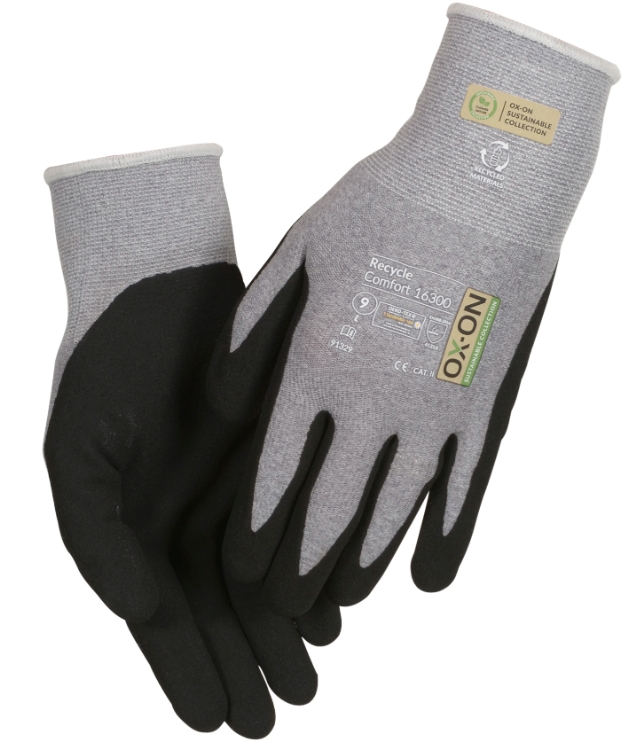OX-ON, Recycle Comfort 16300, Str. 8, Arbejdshandske