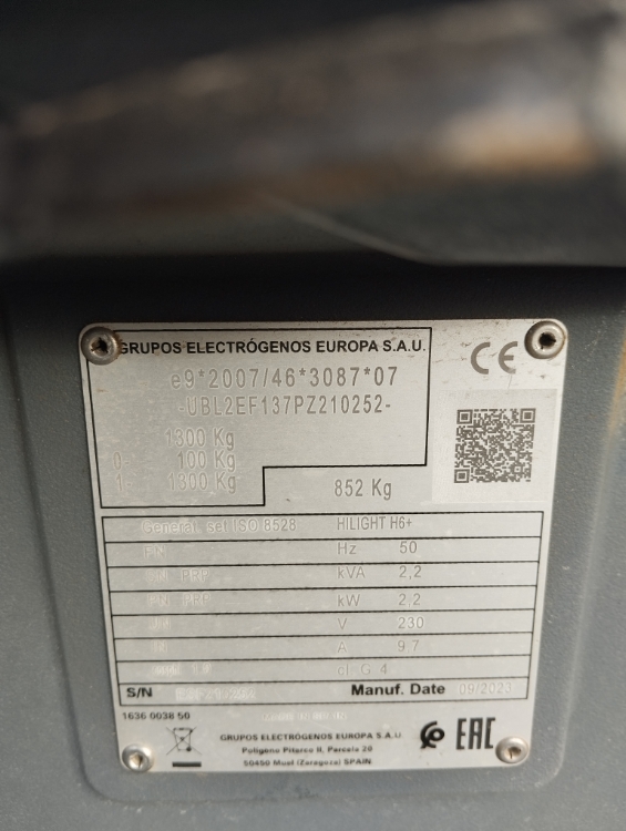Atlas Copco Hilight H6+, Brugt lystårn