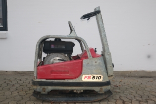 Swepac FB510, Brugt pladevibrator