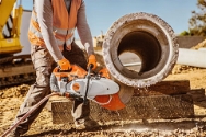 Stihl TS440, Kapsav