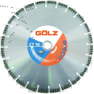 Gölz CT 40, Ø350x25,4 mm, Diamantskive