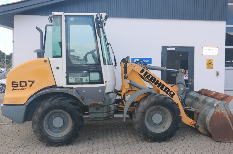 Liebherr L507 Speeder, Brugt læssemaskine