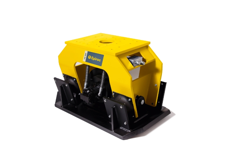 Epiroc HC850 Pladevibrator (statisk), Maskinbåren