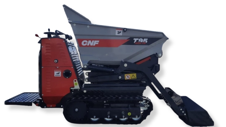 CNF T95 HTSL, Motorbør, dieselmotor, m. højtip og skovl 