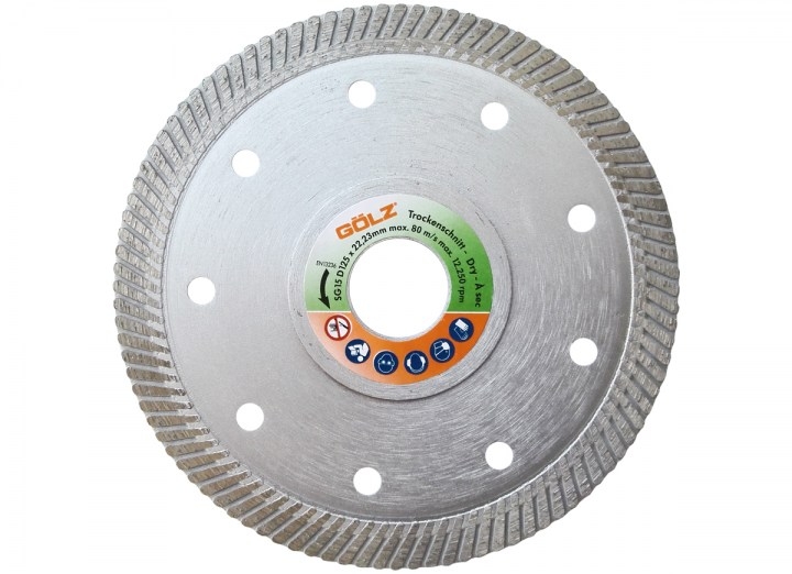 Gölz SG 15, Ø115x22,2 mm, Diamantskive