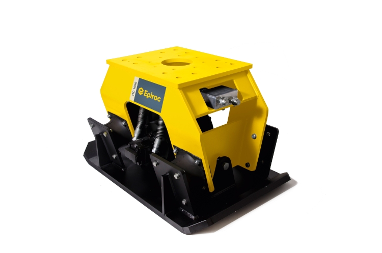 Epiroc HC1050 Pladevibrator (statisk), Maskinbåren