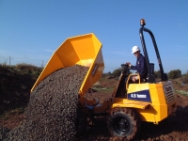 Thwaites 4,5 Ton, m/drejelig tip
