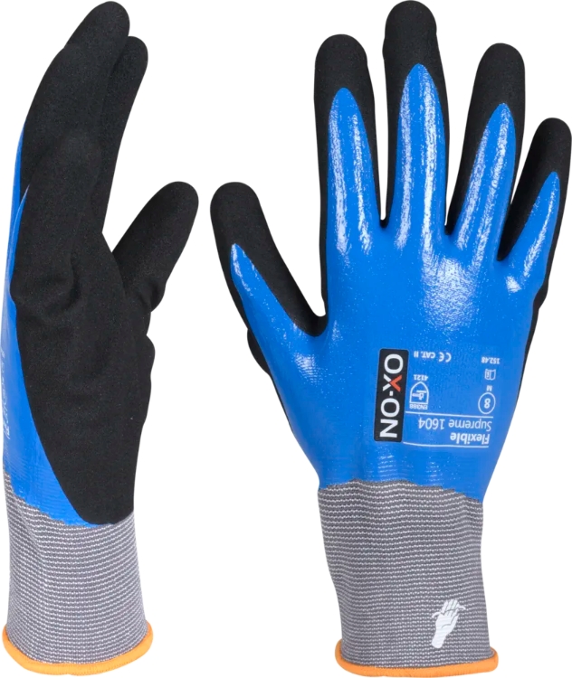 OX-ON heldyp flexible supreme 1604, Str. 9, Flexhandske