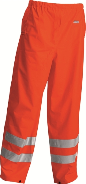 Regnbukser, Orange, Str. XXL