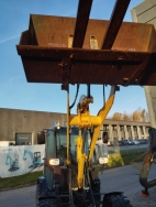Komatsu WA7OM-8EO, Brugt gummihjulslæsser