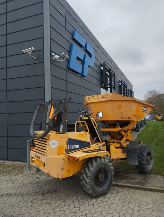 Thwaites 3 Tonne hi/sw, Brugt dumper