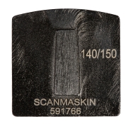 WSM Black, 12 mm, #140/150, Single